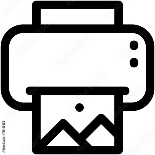 Printer Vector Icon