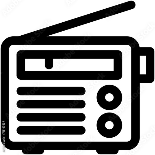 Radio Vector Icon