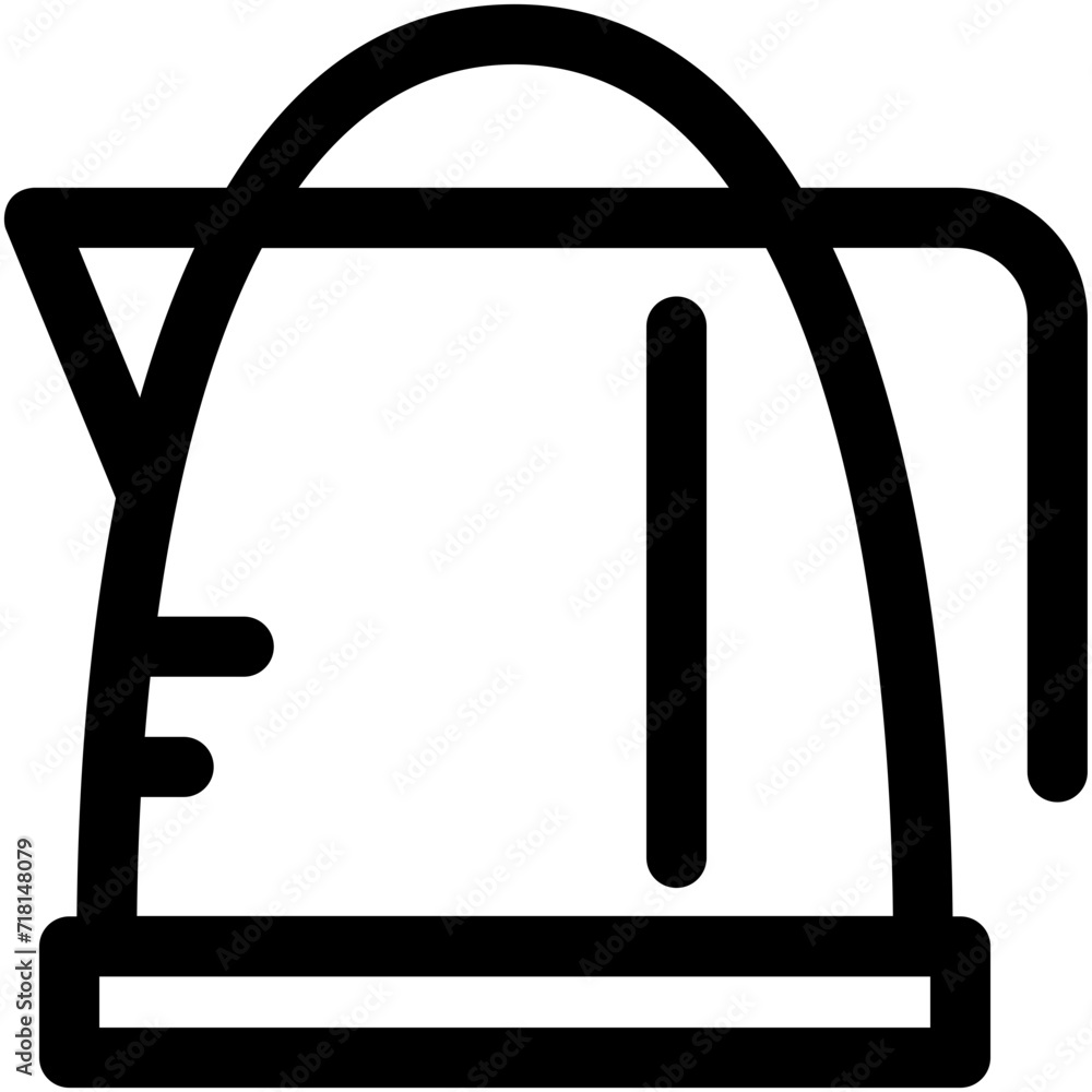 Electric Kettle Vector Icon Electric Kettle Vector Icon