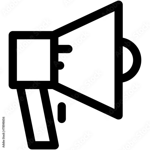 Bullhorn Vector Icon