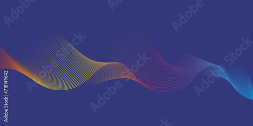 Abstract colorful vector background, color flow liquid wave for design
