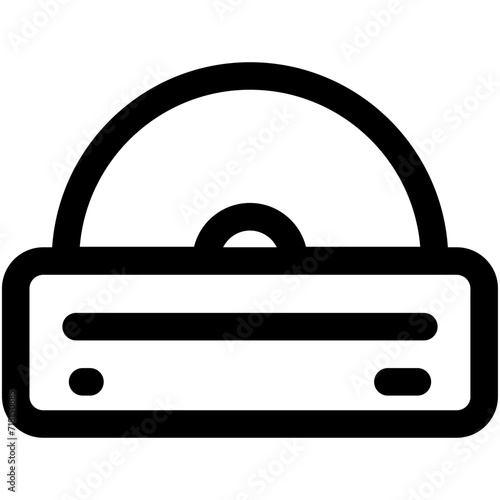 Cd Player Vector Icon