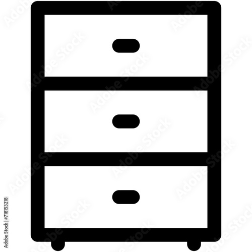 Drawers Vector Icon