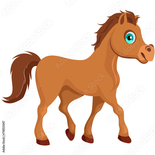 Horse Vector Icon © Prosymbols