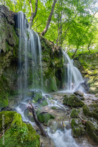 Hajsky waterfall, National Park Slovak Paradise, Slovakia © Richard Semik