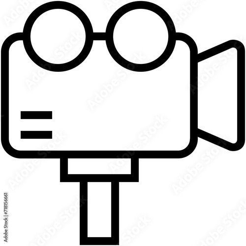 Video Camera Vector Icon
