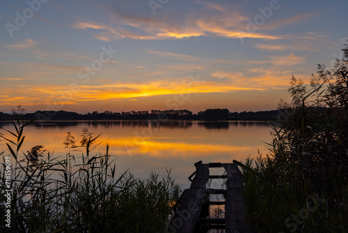 Rezabinec pond, Southern Bohemia, Czech Republic photo