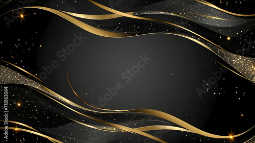 elegant black gold background, luxury background wallpaper