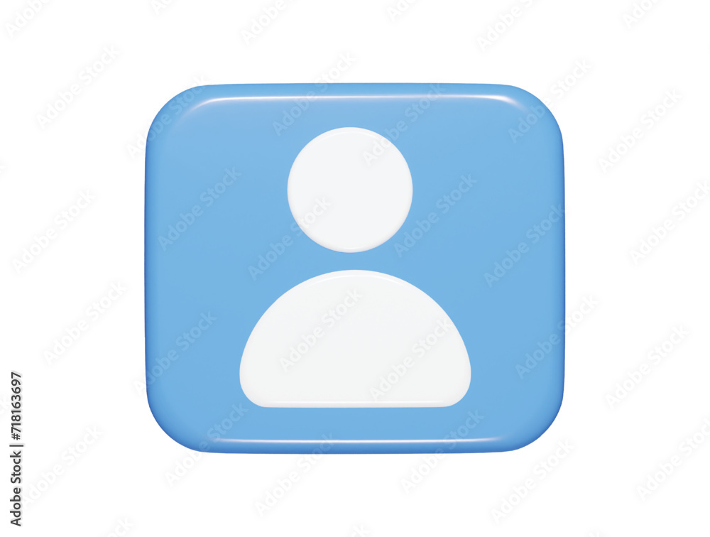 Men icon 3d render illustration Men icon 3d render illustration