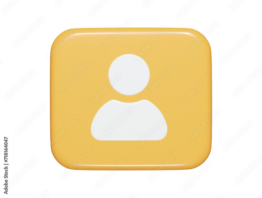 Men icon 3d render illustration Men icon 3d render illustration