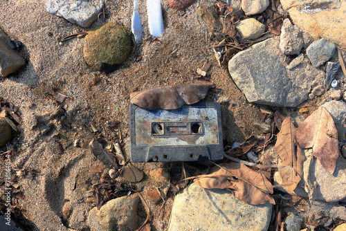 Wallpaper Mural old cassette tape Torontodigital.ca