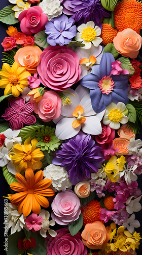 The Splendid Symphony of Blooming Exotic Flowers: A Visual Feast of Botanical Brilliance © Jeanette
