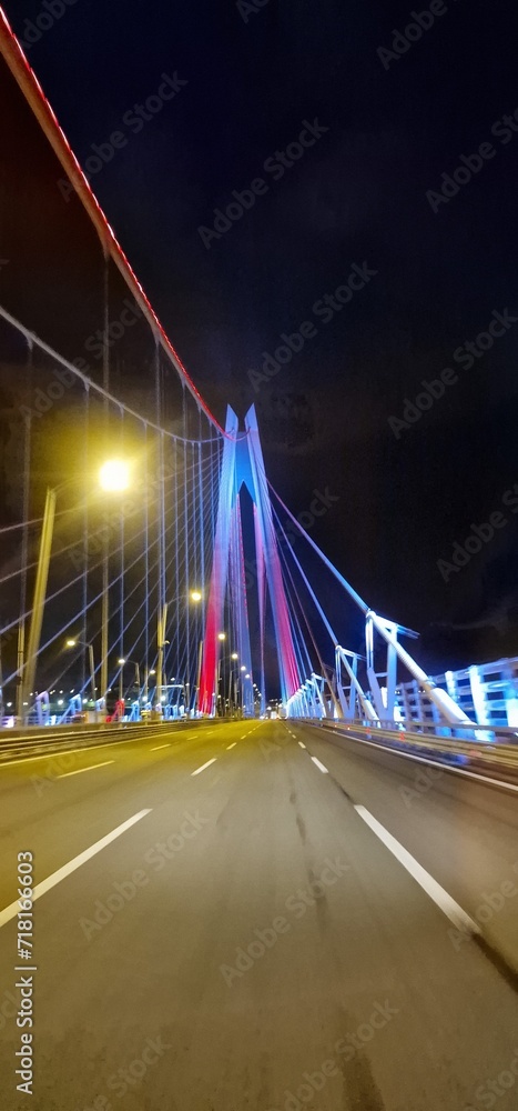The Yavuz Sultan Selim Bridge Third Bosphorus Bridge a vehicular bridge over the Bosphorus strait, to the north of Istanbuls's two older suspension bridges, the 15 July Martyrs Bridge being the First 