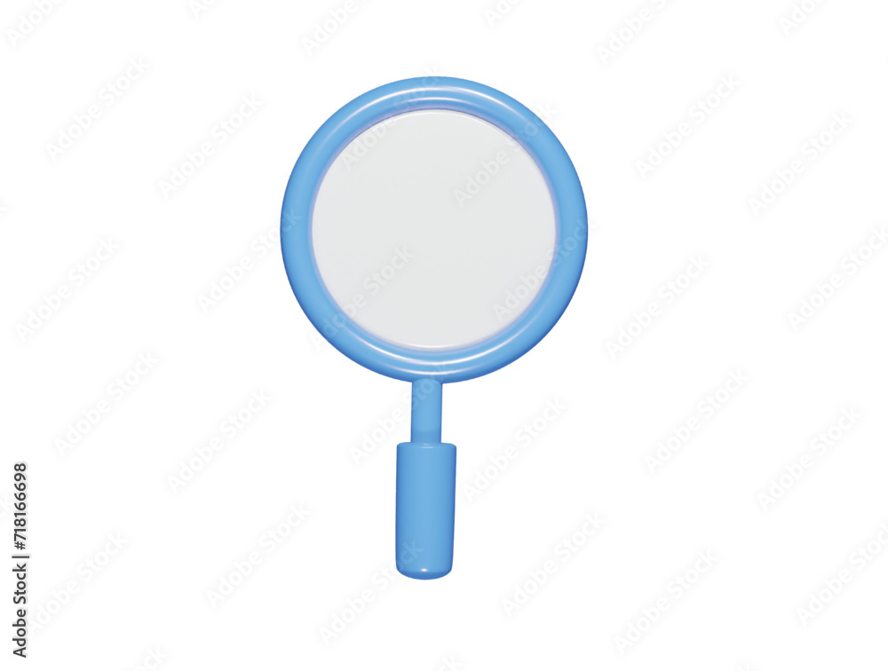 Search icon 3d render illustration Search icon 3d render illustration