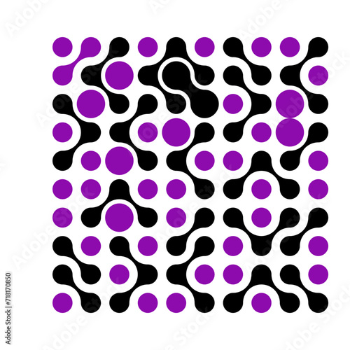 seamless blob pattern