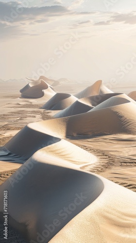 Group of Desert Sand Dunes - Majestic