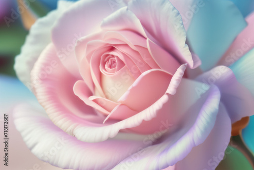 colorful rose flower pastel rose pastel flower close up rose marco zoom