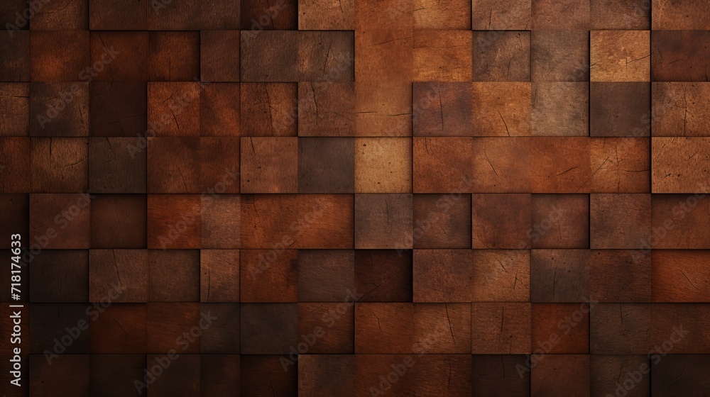A texture that is square and has a brown color A texture that is square and has a brown color