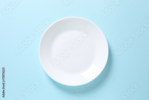 white plate