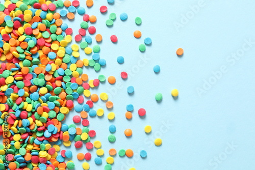 colored confetti