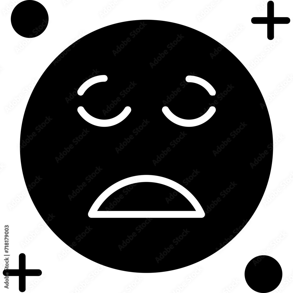 Obraz premium Relieved Icon