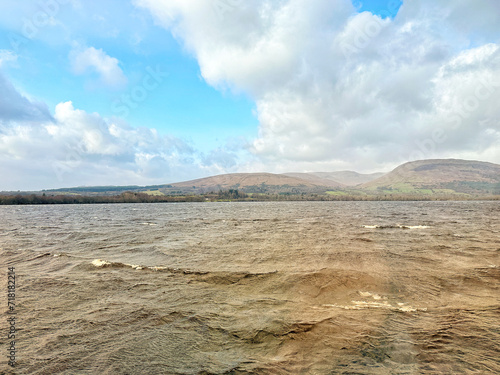 Panoramic view of Loch Lomond, Scotland