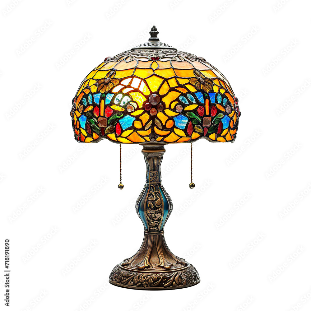 Decorative lamp on transparent background Decorative lamp on transparent background