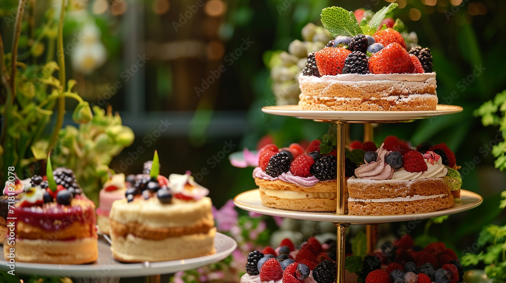 Elegant desserts of very high quality, decorated with flowers, unusual presentation, and works of culinary art, for weddings and children's parties. Elegant desserts of very high quality, decorated with flowers, unusual presentation, and works of culinary art, for weddings and children's parties.