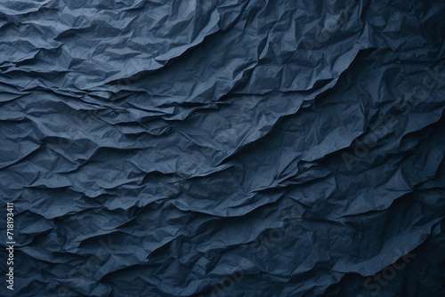 crumpled blue paper texture © Magic Art