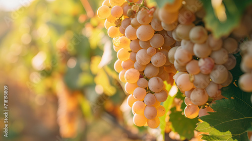 white grapes on vine © sam richter