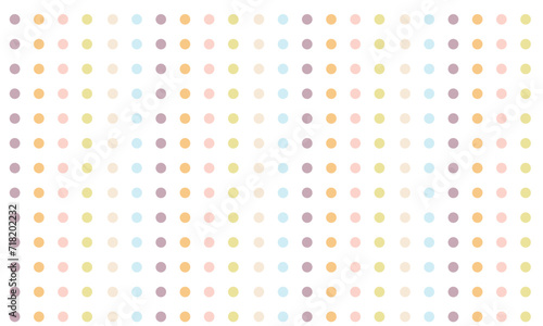 abstract vintage seamless dot pattern.