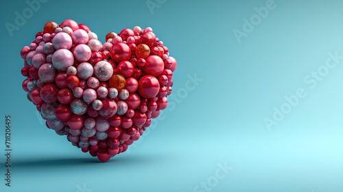 heart and love wallpaper, pink and lovely wallpaper, Valentine's day concept, pink heart with blue background, Valentine wallpaper