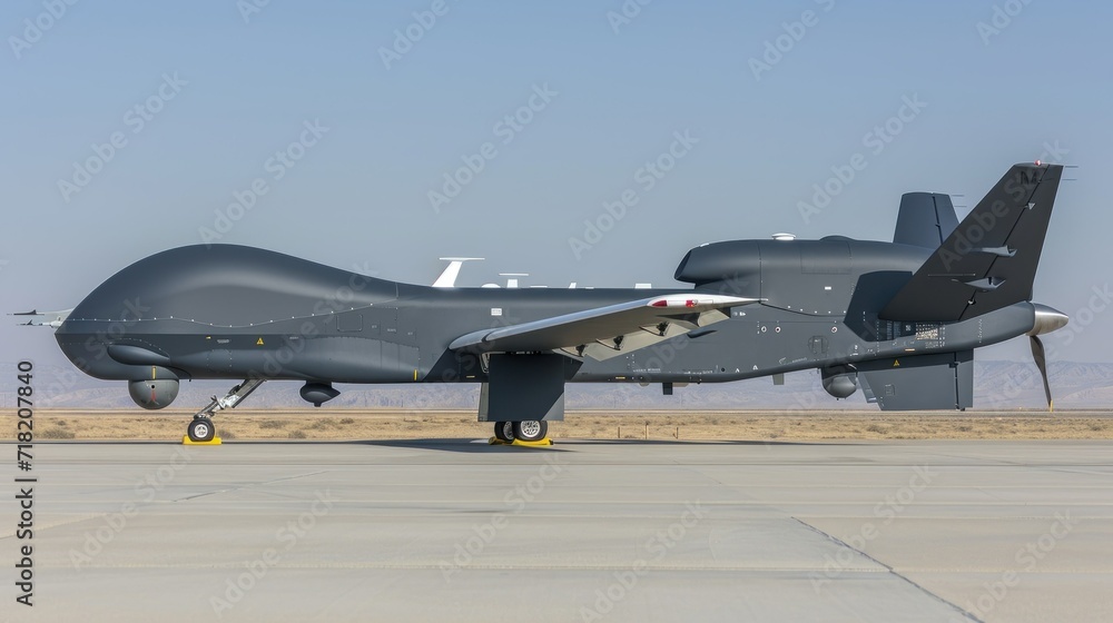 High-Tech Surveillance Wings: Global Hawk surveillance drone High-Tech Surveillance Wings: Global Hawk surveillance drone