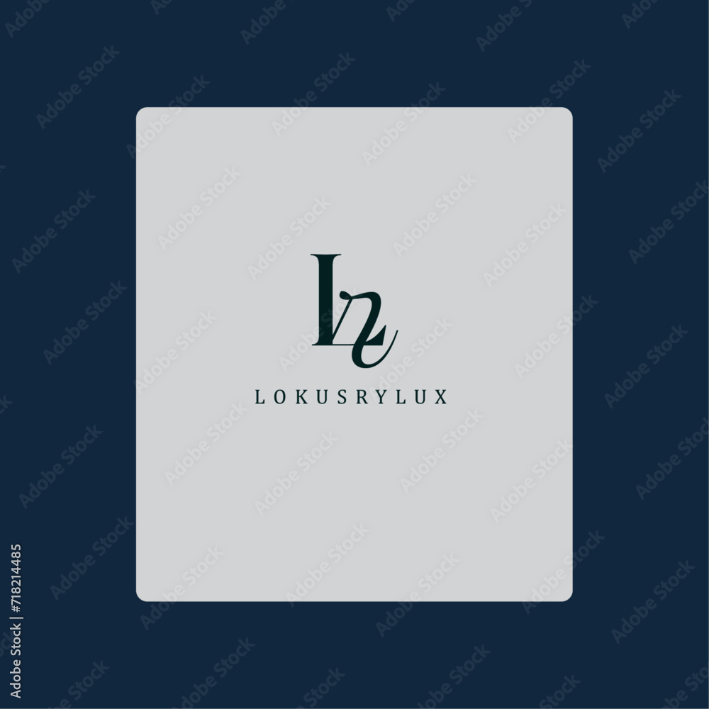 Modern luxury logo design