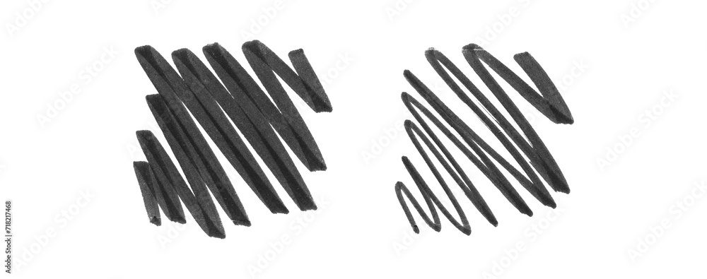 black marker scribbles, set of Isolated hand drawn doodle elements in png for highlighting text and images, for create a retro vintage style black marker scribbles, set of Isolated hand drawn doodle elements in png for highlighting text and images, for create a retro vintage style