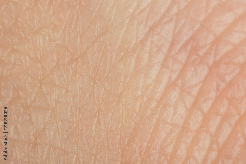Fototapeta premium Texture of healthy skin as background, macro view