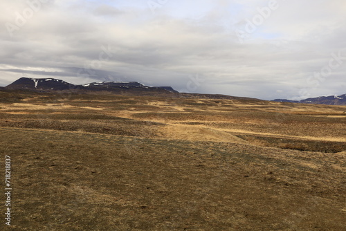 Öxnadalsheiði is a valley and a mountain pass in the north of Iceland