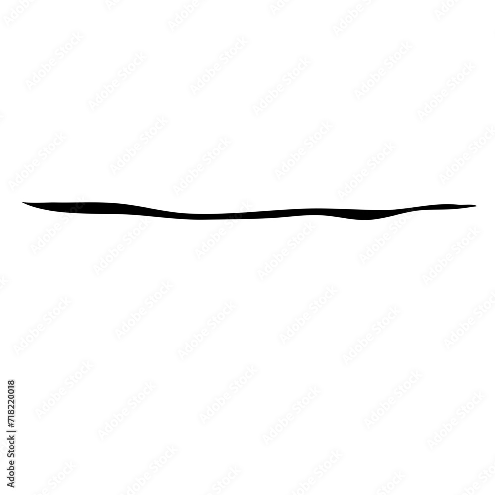 Thin Hand Drawn vektor line Thin Hand Drawn vektor line