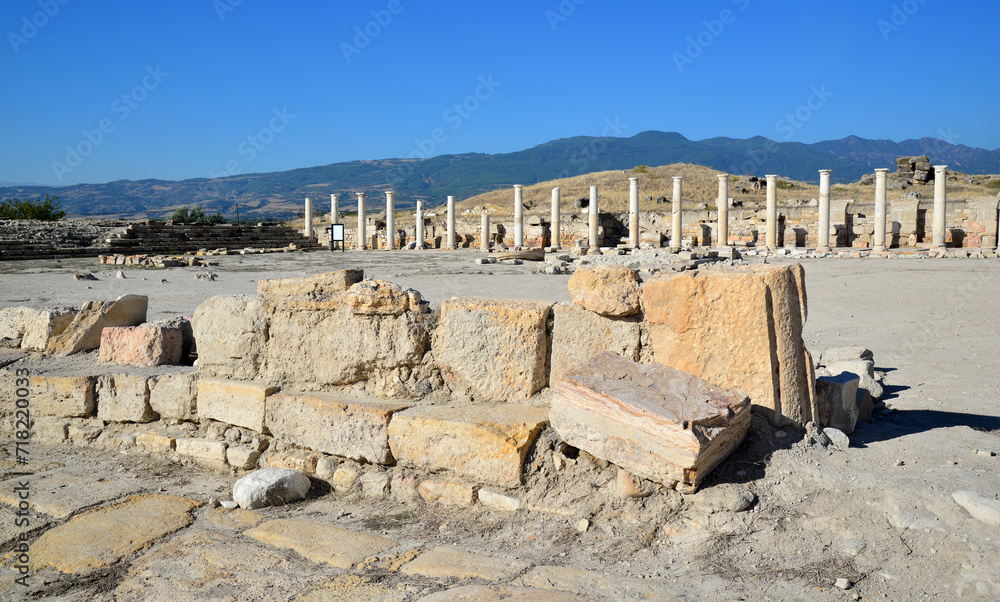 Tripolis Ancient City in Denizli, Turkey.