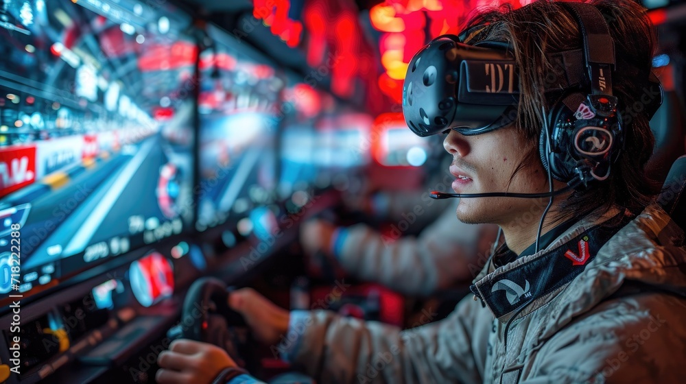High-Octane Thrill: VR Car Racing Simulator Providing an Ultra-Realistic and Immersive Driving Experience Across Diverse Racing Tracks High-Octane Thrill: VR Car Racing Simulator Providing an Ultra-Realistic and Immersive Driving Experience Across Diverse Racing Tracks