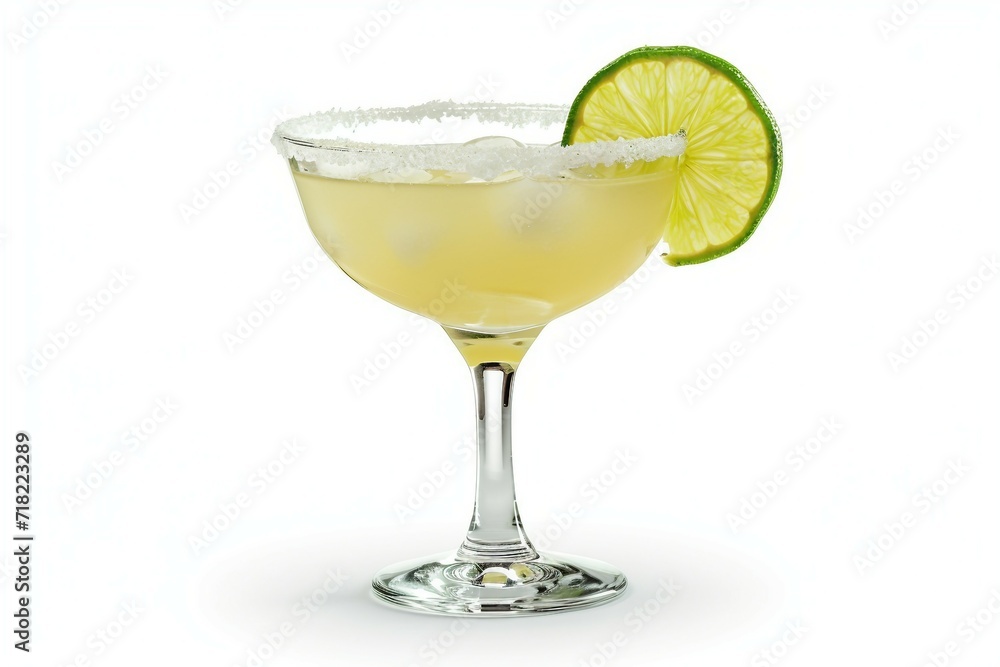 Lemon Margarita in single glass by Generative A.I. Lemon Margarita in single glass by Generative A.I.