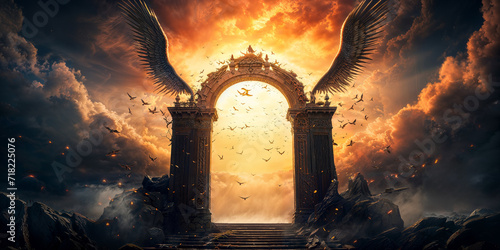Afterlife's Threshold: The Gates of Heaven Beyond Death