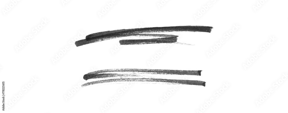 black marker lines, set of Isolated hand drawn doodle elements in png for highlighting text and images, for create a retro vintage style black marker lines, set of Isolated hand drawn doodle elements in png for highlighting text and images, for create a retro vintage style