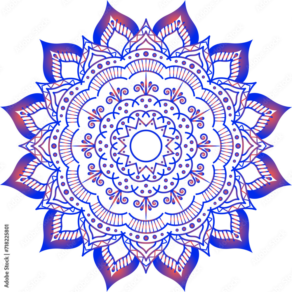 Mandala Art design free vector