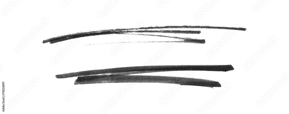 black marker lines, set of Isolated hand drawn doodle elements in png for highlighting text and images, for create a retro vintage style black marker lines, set of Isolated hand drawn doodle elements in png for highlighting text and images, for create a retro vintage style