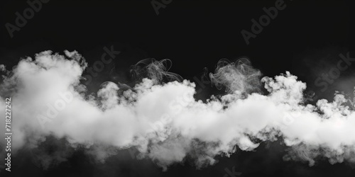 A black and white photo capturing smoke billowing out of a chimney. Perfect for illustrating industrial processes or environmental themes