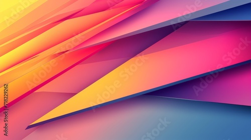 Close Up of Vibrant Abstract Background