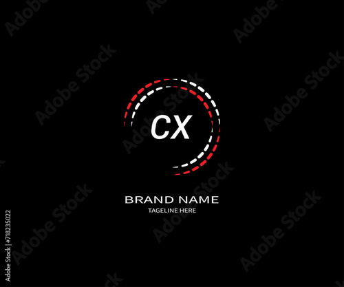 CX letter logo Design. Unique attractive creative modern initial CX initial based letter icon logo