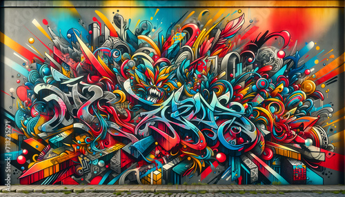 Graffiti Art Walls photo