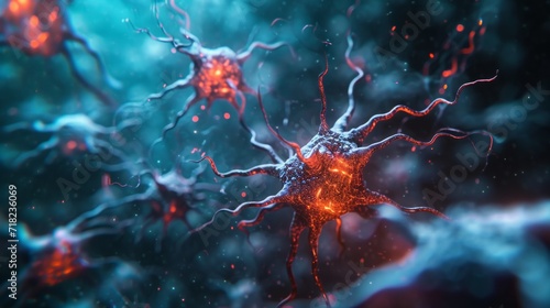 Close-Up View of Neurons and Synaptic Activity in the Human Brain